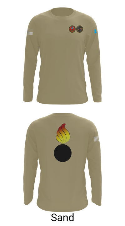 RTS-M FT. HOOD 77686881 Long Sleeve Performance Shirt 86