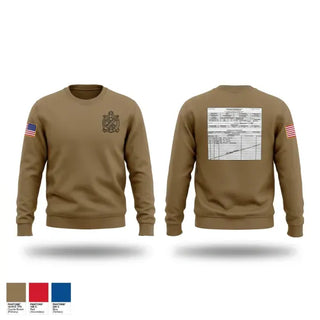 Crew Neck Sweatshirt, 670th Military Police Company, National Guard, Teamtime, Team time, sublimation, custom sports apparel, team uniforms, spirit wear, spiritwear, sports uniforms, custom shirts, team store, custom team store, fundraiser sports, apparel fundraiser