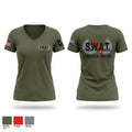 Lubbock SWAT 79841500 Women's Short Sleeve V-neck Shirt - 1