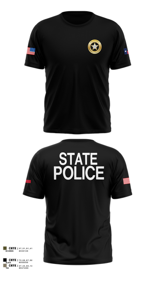 Old School Cotton Feel Shirt, Texas Alcoholic Beverage Commission, Police, Teamtime, Team time, sublimation, custom sports apparel, team uniforms, spirit wear, spiritwear, sports uniforms, custom shirts, team store, custom team store, fundraiser sports, apparel fundraiser