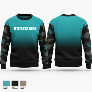 Crew Neck Sweatshirt, team name, Cheer, Teamtime, Team time, sublimation, custom sports apparel, team uniforms, spirit wear, spiritwear, sports uniforms, custom shirts, team store, custom team store, fundraiser sports, apparel fundraiser