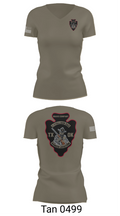 B CO 1-114TH AVN S&S 16112199 Women's Short Sleeve V-neck Shirt - 68