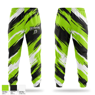 Sweatpants, Midwest Destroyers, Softball, Teamtime, Team time, sublimation, custom sports apparel, team uniforms, spirit wear, spiritwear, sports uniforms, custom shirts, team store, custom team store, fundraiser sports, apparel fundraiser
