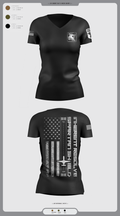 Jet Det 9275706 Women's Short Sleeve V-neck Shirt - 32