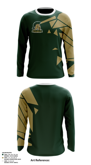 Long Sleeve Performance Shirt, Aurora Central High School Dance, Spirit Store, Teamtime, Team time, sublimation, custom sports apparel, team uniforms, spirit wear, spiritwear, sports uniforms, custom shirts, team store, custom team store, fundraiser sports, apparel fundraiser