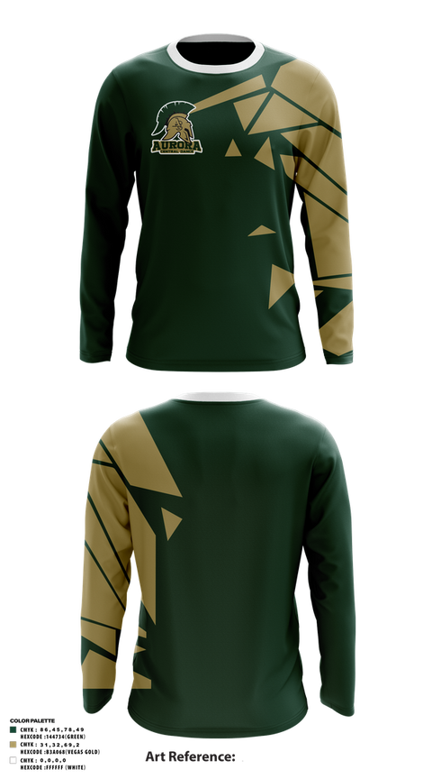 Long Sleeve Performance Shirt, Aurora Central High School Dance, Spirit Store, Teamtime, Team time, sublimation, custom sports apparel, team uniforms, spirit wear, spiritwear, sports uniforms, custom shirts, team store, custom team store, fundraiser sports, apparel fundraiser