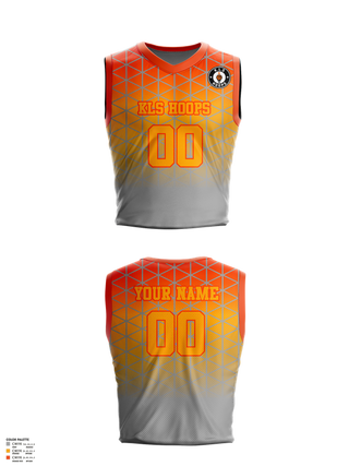 Mens Basketball Jersey, KLS Hoops, Men's Basketball, Teamtime, Team time, sublimation, custom sports apparel, team uniforms, spirit wear, spiritwear, sports uniforms, custom shirts, team store, custom team store, fundraiser sports, apparel fundraiser