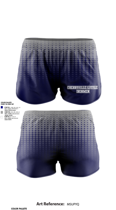 Cherryville Little Ironmen 6332066 Women's Shorts - 2