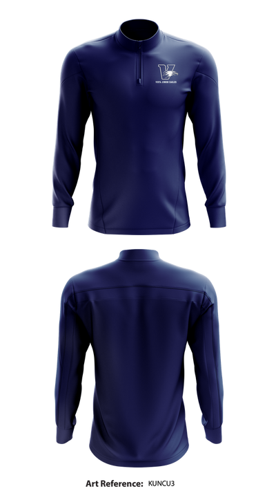 Vista Junior Eagles 88108764 Quarter Zip Jacket - 1 (1)