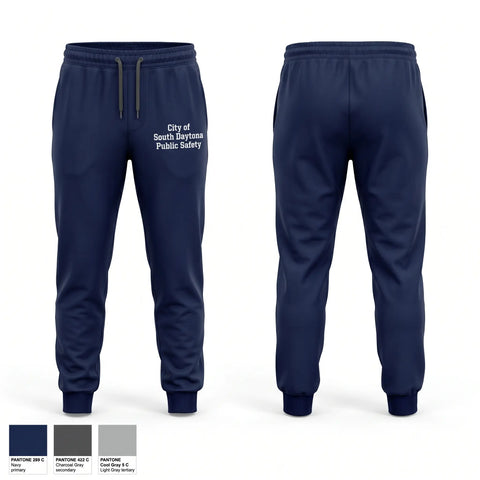 Sweatpants, City of South Daytona Public Safety, Police, Teamtime, Team time, sublimation, custom sports apparel, team uniforms, spirit wear, spiritwear, sports uniforms, custom shirts, team store, custom team store, fundraiser sports, apparel fundraiser