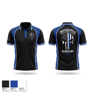 Short Sleeve Performance Polo, Indianapolis Public Schools Police Department, Police, Teamtime, Team time, sublimation, custom sports apparel, team uniforms, spirit wear, spiritwear, sports uniforms, custom shirts, team store, custom team store, fundraiser sports, apparel fundraiser