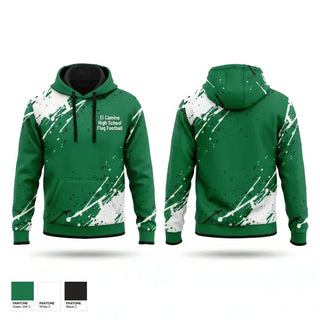 Hoodie, El Camimo High School Flag Football, , Teamtime, Team time, sublimation, custom sports apparel, team uniforms, spirit wear, spiritwear, sports uniforms, custom shirts, team store, custom team store, fundraiser sports, apparel fundraiser