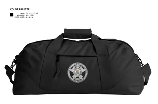 Duffle Bag, Otero County Sheriffs Office, Police, Teamtime, Team time, sublimation, custom sports apparel, team uniforms, spirit wear, spiritwear, sports uniforms, custom shirts, team store, custom team store, fundraiser sports, apparel fundraiser
