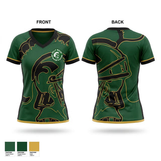 Womens Short Sleeve Vneck Shirt, Kelly Walsh High School Swim & Dive, Swimming, Teamtime, Team time, sublimation, custom sports apparel, team uniforms, spirit wear, spiritwear, sports uniforms, custom shirts, team store, custom team store, fundraiser sports, apparel fundraiser