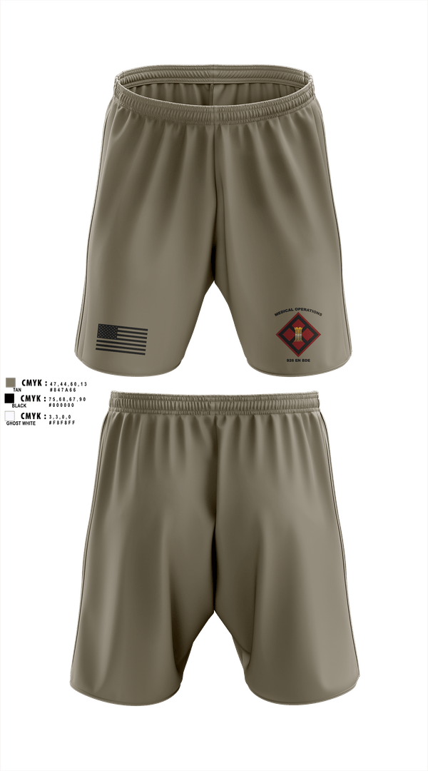Athletic Shorts With Pockets, 926 EN BDE, Army, Teamtime, Team time, sublimation, custom sports apparel, team uniforms, spirit wear, spiritwear, sports uniforms, custom shirts, team store, custom team store, fundraiser sports, apparel fundraiser