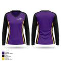 Ouachita Tigers Women's Long Sleeve V-neck Shirt - 1