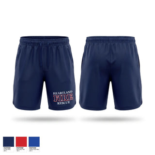 Athletic Shorts With Pockets, Heartland Fire, Fire Department, Teamtime, Team time, sublimation, custom sports apparel, team uniforms, spirit wear, spiritwear, sports uniforms, custom shirts, team store, custom team store, fundraiser sports, apparel fundraiser