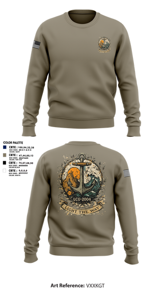 Crew Neck Sweatshirt, LCU-2004, Army, Teamtime, Team time, sublimation, custom sports apparel, team uniforms, spirit wear, spiritwear, sports uniforms, custom shirts, team store, custom team store, fundraiser sports, apparel fundraiser