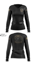 Madigan pharmacy colts 94868013 Women's Long Sleeve V-neck Shirt - 50