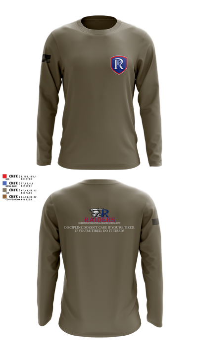 RICS Raiders 86682498 Long Sleeve Performance Shirt 9