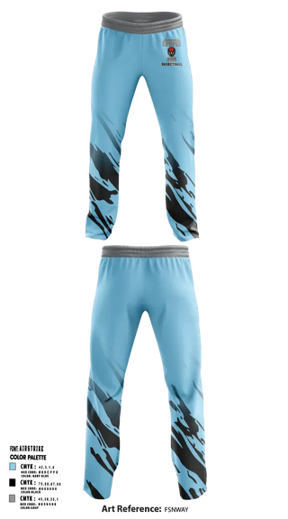 Sweatpants, TBirds, Men's Basketball, Teamtime, Team time, sublimation, custom sports apparel, team uniforms, spirit wear, spiritwear, sports uniforms, custom shirts, team store, custom team store, fundraiser sports, apparel fundraiser