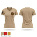 Macon-Bibb Fire Investigation Division Women's Short Sleeve V-neck Shirt - 1