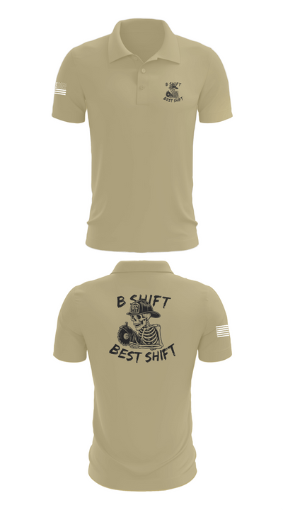 812 CES (B shift) 21761053 Short Sleeve Performance Polo - 87