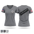 Dunklin County Sheriff’s Office Women's Short Sleeve V-neck Shirt - 1