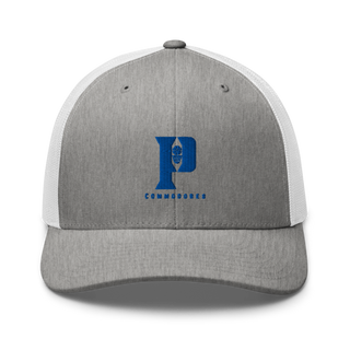 Perry High School Commodores Retro Trucker Hat | Yupoong 6606