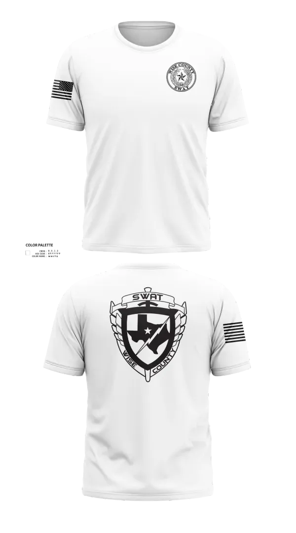 Wise County SWAT 76291326 Old School Cotton Feel Shirt - 21