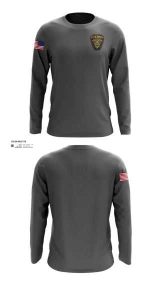 Long Sleeve Performance Shirt, Benwood Fire, Fire Department, Teamtime, Team time, sublimation, custom sports apparel, team uniforms, spirit wear, spiritwear, sports uniforms, custom shirts, team store, custom team store, fundraiser sports, apparel fundraiser