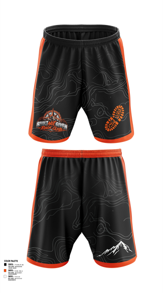 Athletic Shorts With Pockets, Built Not Given Ruck Club, Army, Teamtime, Team time, sublimation, custom sports apparel, team uniforms, spirit wear, spiritwear, sports uniforms, custom shirts, team store, custom team store, fundraiser sports, apparel fundraiser