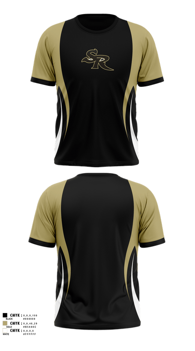 Staunton River Golden Eagles 76845210 Short Sleeve Performance Shirt - 2