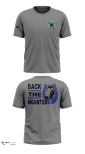 Nashua NH Police Mounted Unit Short Sleeve Performance Shirt - 10