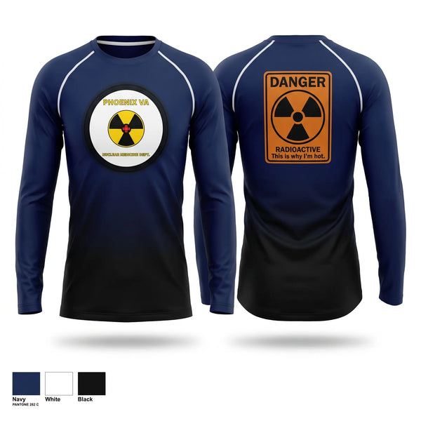Long Sleeve Performance Shirt, PHX NUC MED, Air Force, Teamtime, Team time, sublimation, custom sports apparel, team uniforms, spirit wear, spiritwear, sports uniforms, custom shirts, team store, custom team store, fundraiser sports, apparel fundraiser