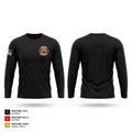 New Llano Fire Department 20614720 Long Sleeve Performance Shirt - 1