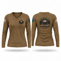 War hammer platoon Women's Long Sleeve V-neck Shirt - 1