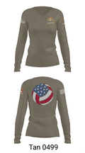 VB 20195801 Women's Long Sleeve V-neck Shirt - 77