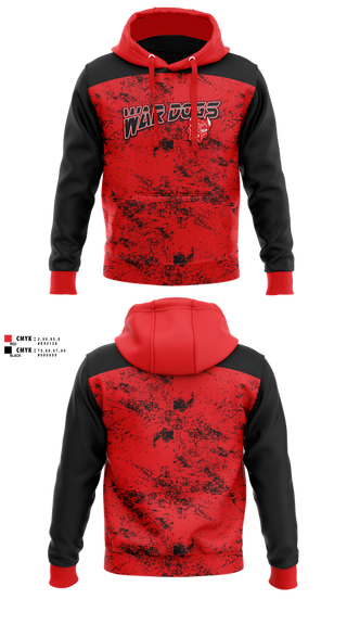 Hoodie, War Dogs Travel Flag Football, Men's Basketball, Teamtime, Team time, sublimation, custom sports apparel, team uniforms, spirit wear, spiritwear, sports uniforms, custom shirts, team store, custom team store, fundraiser sports, apparel fundraiser