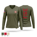 Joy VFD Women's Long Sleeve V-neck Shirt - 1