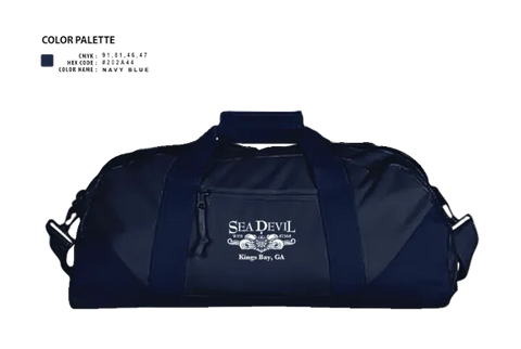 Duffle Bag, USCGC SEADEVIL, , Teamtime, Team time, sublimation, custom sports apparel, team uniforms, spirit wear, spiritwear, sports uniforms, custom shirts, team store, custom team store, fundraiser sports, apparel fundraiser