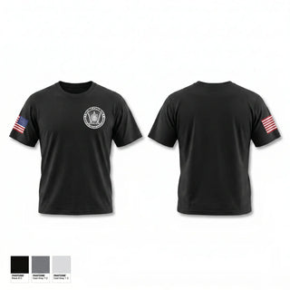 Old School Cotton Feel Shirt, Wisconsin Chiefs of Police Association, Police, Teamtime, Team time, sublimation, custom sports apparel, team uniforms, spirit wear, spiritwear, sports uniforms, custom shirts, team store, custom team store, fundraiser sports, apparel fundraiser