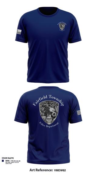Old School Cotton Feel Shirt, Fairfield Township PoliceFairfield Township Police, Police, Teamtime, Team time, sublimation, custom sports apparel, team uniforms, spirit wear, spiritwear, sports uniforms, custom shirts, team store, custom team store, fundraiser sports, apparel fundraiser