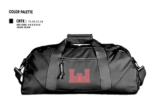 Duffle Bag, 205TH EN BN, Army, Teamtime, Team time, sublimation, custom sports apparel, team uniforms, spirit wear, spiritwear, sports uniforms, custom shirts, team store, custom team store, fundraiser sports, apparel fundraiser