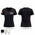 Mercer county sheriff operations unit 39011494 Women's Short Sleeve V-neck Shirt - 1