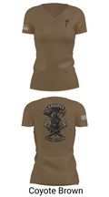 2-8 FA, C BTRY 92063825 Women's Short Sleeve V-neck Shirt - 8