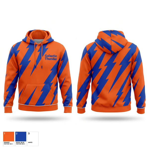 Hoodie, Galactic Thunder, Men's Soccer, Teamtime, Team time, sublimation, custom sports apparel, team uniforms, spirit wear, spiritwear, sports uniforms, custom shirts, team store, custom team store, fundraiser sports, apparel fundraiser