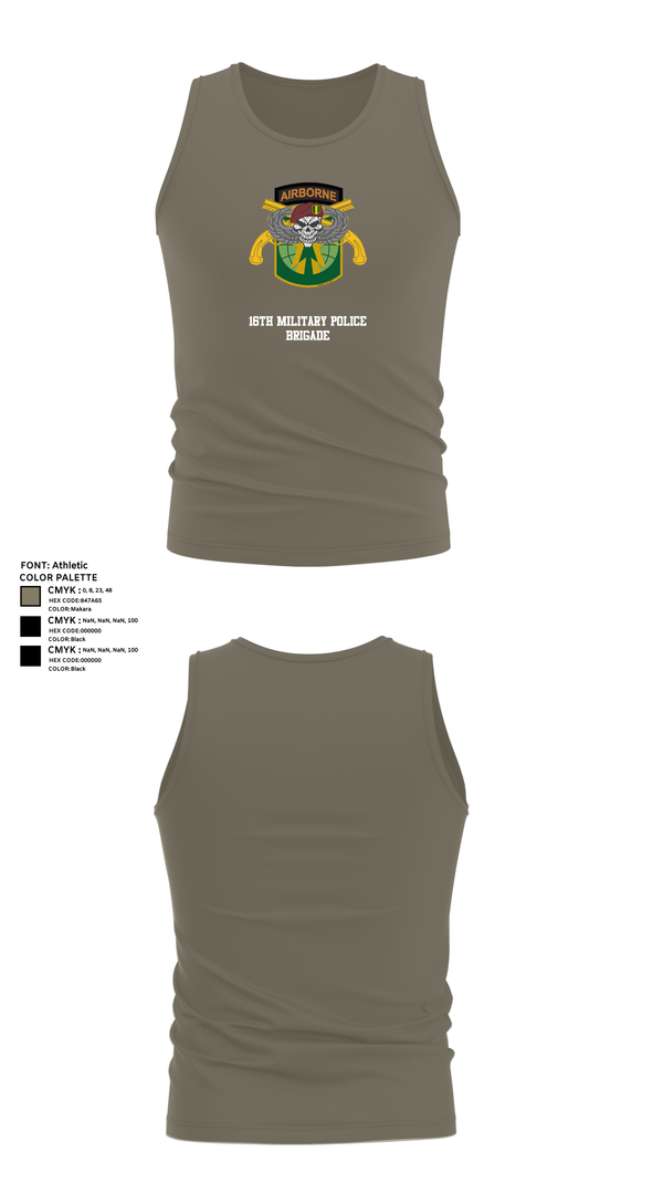 Tank Top, 16th Military Police Brigade, , Teamtime, Team time, sublimation, custom sports apparel, team uniforms, spirit wear, spiritwear, sports uniforms, custom shirts, team store, custom team store, fundraiser sports, apparel fundraiser