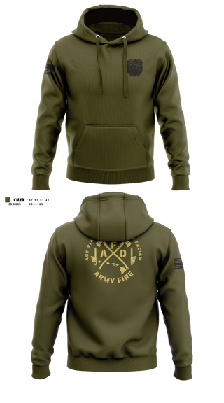 Hoodie, ARMY FIRE, Fire Department, Teamtime, Team time, sublimation, custom sports apparel, team uniforms, spirit wear, spiritwear, sports uniforms, custom shirts, team store, custom team store, fundraiser sports, apparel fundraiser