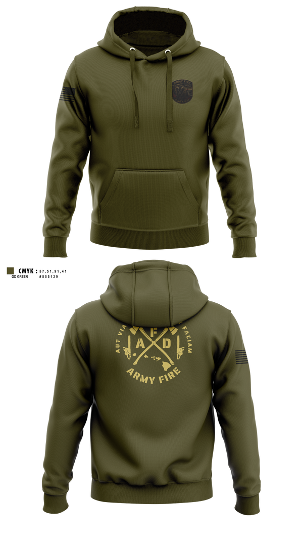 Hoodie, ARMY FIRE, Fire Department, Teamtime, Team time, sublimation, custom sports apparel, team uniforms, spirit wear, spiritwear, sports uniforms, custom shirts, team store, custom team store, fundraiser sports, apparel fundraiser